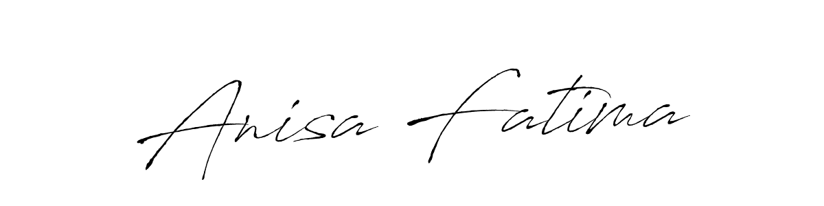 Make a beautiful signature design for name Anisa Fatima. With this signature (Antro_Vectra) style, you can create a handwritten signature for free. Anisa Fatima signature style 6 images and pictures png
