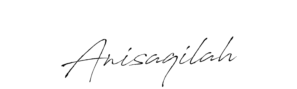 Anisaqilah stylish signature style. Best Handwritten Sign (Antro_Vectra) for my name. Handwritten Signature Collection Ideas for my name Anisaqilah. Anisaqilah signature style 6 images and pictures png