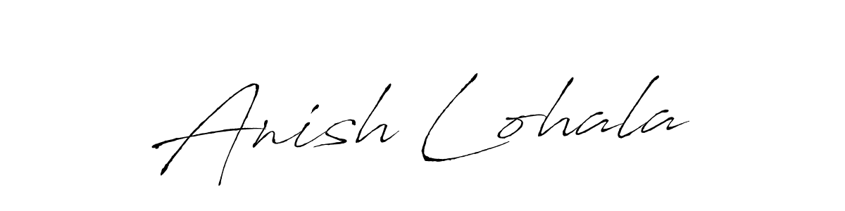 Make a beautiful signature design for name Anish Lohala. Use this online signature maker to create a handwritten signature for free. Anish Lohala signature style 6 images and pictures png