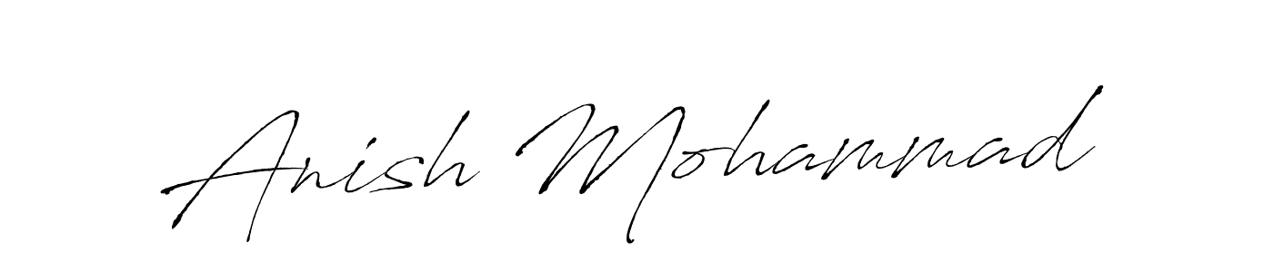 Also You can easily find your signature by using the search form. We will create Anish Mohammad name handwritten signature images for you free of cost using Antro_Vectra sign style. Anish Mohammad signature style 6 images and pictures png