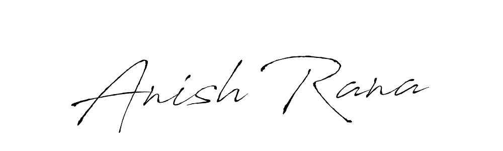 How to make Anish Rana name signature. Use Antro_Vectra style for creating short signs online. This is the latest handwritten sign. Anish Rana signature style 6 images and pictures png