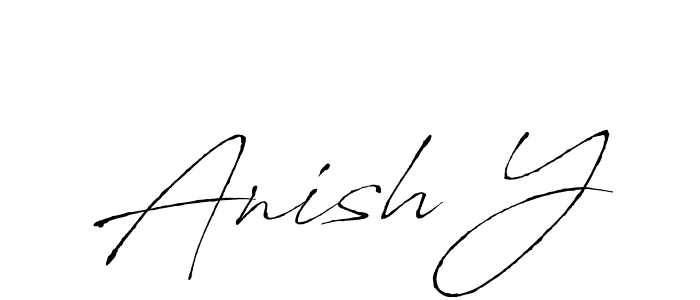 Similarly Antro_Vectra is the best handwritten signature design. Signature creator online .You can use it as an online autograph creator for name Anish Y. Anish Y signature style 6 images and pictures png