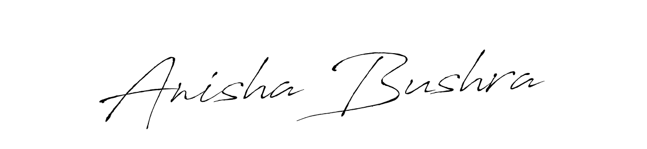 Antro_Vectra is a professional signature style that is perfect for those who want to add a touch of class to their signature. It is also a great choice for those who want to make their signature more unique. Get Anisha Bushra name to fancy signature for free. Anisha Bushra signature style 6 images and pictures png