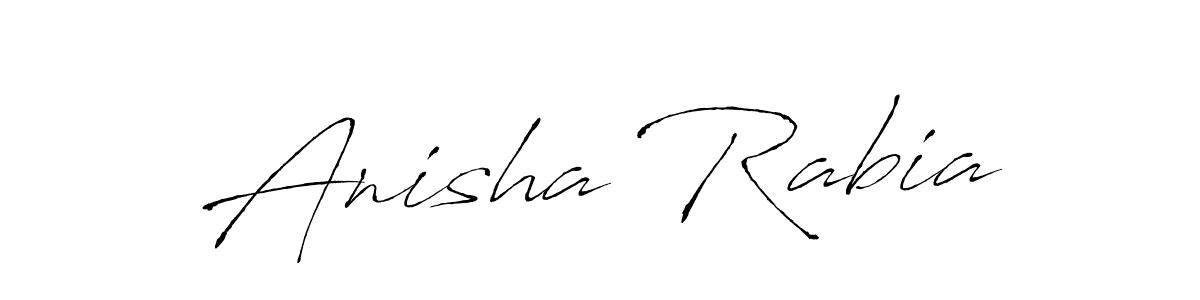 Also we have Anisha Rabia name is the best signature style. Create professional handwritten signature collection using Antro_Vectra autograph style. Anisha Rabia signature style 6 images and pictures png