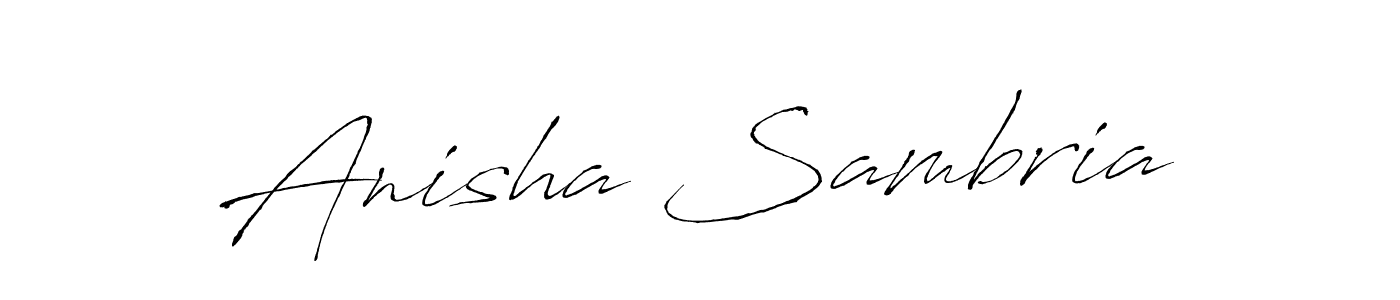 Use a signature maker to create a handwritten signature online. With this signature software, you can design (Antro_Vectra) your own signature for name Anisha Sambria. Anisha Sambria signature style 6 images and pictures png