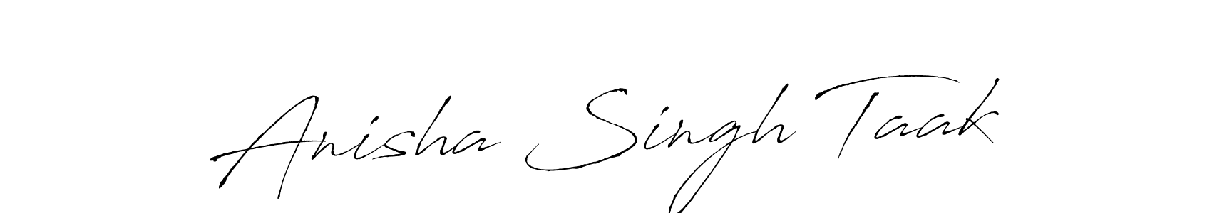 if you are searching for the best signature style for your name Anisha Singh Taak. so please give up your signature search. here we have designed multiple signature styles  using Antro_Vectra. Anisha Singh Taak signature style 6 images and pictures png