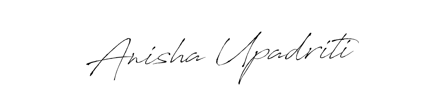 How to Draw Anisha Upadriti signature style? Antro_Vectra is a latest design signature styles for name Anisha Upadriti. Anisha Upadriti signature style 6 images and pictures png