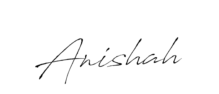 if you are searching for the best signature style for your name Anishah. so please give up your signature search. here we have designed multiple signature styles  using Antro_Vectra. Anishah signature style 6 images and pictures png