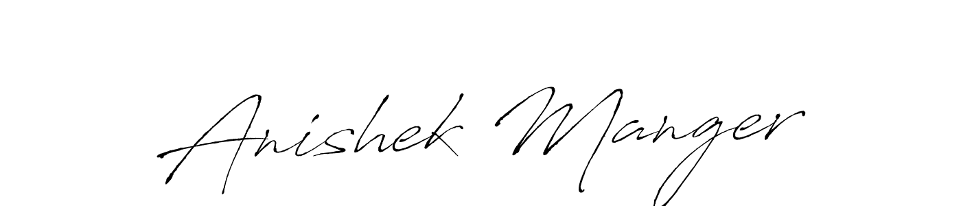 You should practise on your own different ways (Antro_Vectra) to write your name (Anishek Manger) in signature. don't let someone else do it for you. Anishek Manger signature style 6 images and pictures png
