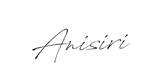 Also we have Anisiri name is the best signature style. Create professional handwritten signature collection using Antro_Vectra autograph style. Anisiri signature style 6 images and pictures png