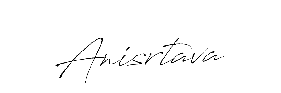 Make a beautiful signature design for name Anisrtava. With this signature (Antro_Vectra) style, you can create a handwritten signature for free. Anisrtava signature style 6 images and pictures png