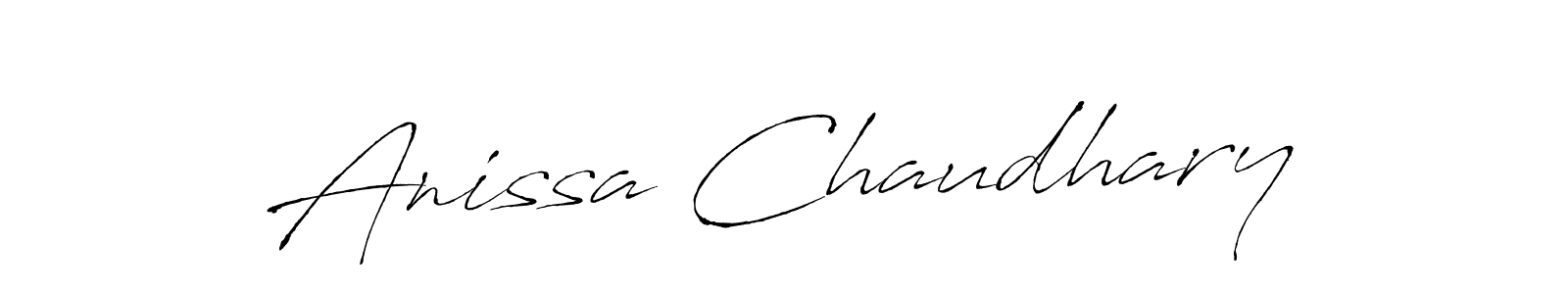 It looks lik you need a new signature style for name Anissa Chaudhary. Design unique handwritten (Antro_Vectra) signature with our free signature maker in just a few clicks. Anissa Chaudhary signature style 6 images and pictures png