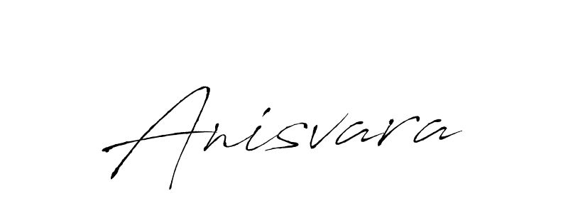 Design your own signature with our free online signature maker. With this signature software, you can create a handwritten (Antro_Vectra) signature for name Anisvara. Anisvara signature style 6 images and pictures png