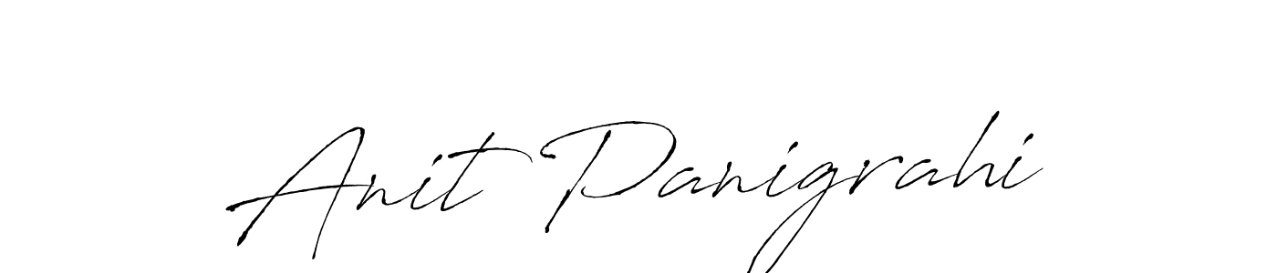 Design your own signature with our free online signature maker. With this signature software, you can create a handwritten (Antro_Vectra) signature for name Anit Panigrahi. Anit Panigrahi signature style 6 images and pictures png