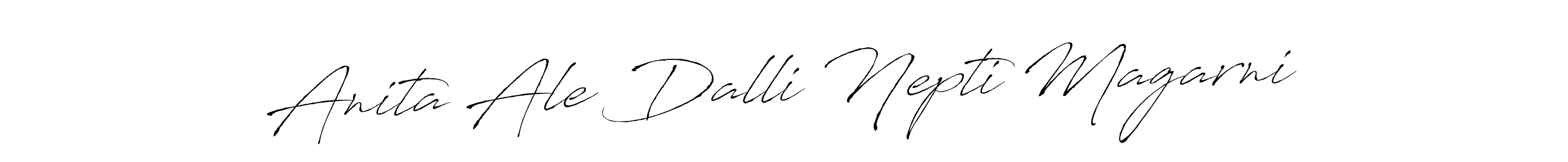 See photos of Anita Ale Dalli Nepti Magarni official signature by Spectra . Check more albums & portfolios. Read reviews & check more about Antro_Vectra font. Anita Ale Dalli Nepti Magarni signature style 6 images and pictures png