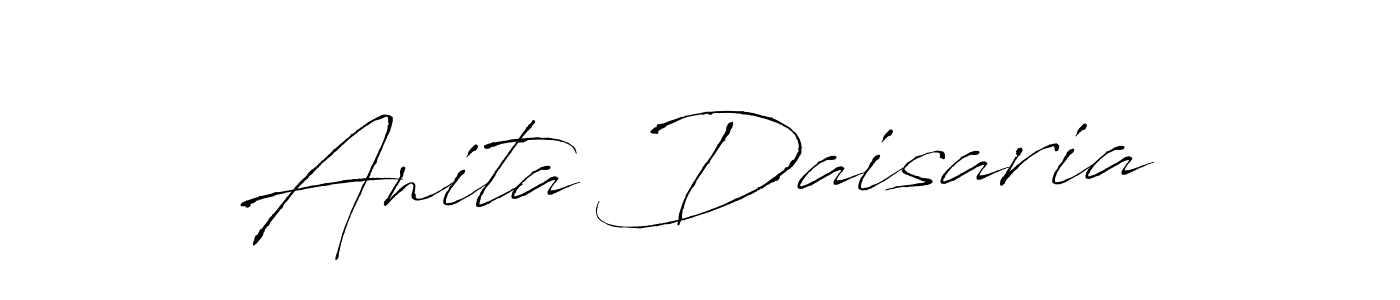 How to make Anita Daisaria signature? Antro_Vectra is a professional autograph style. Create handwritten signature for Anita Daisaria name. Anita Daisaria signature style 6 images and pictures png