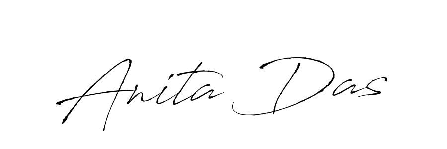 How to make Anita Das name signature. Use Antro_Vectra style for creating short signs online. This is the latest handwritten sign. Anita Das signature style 6 images and pictures png