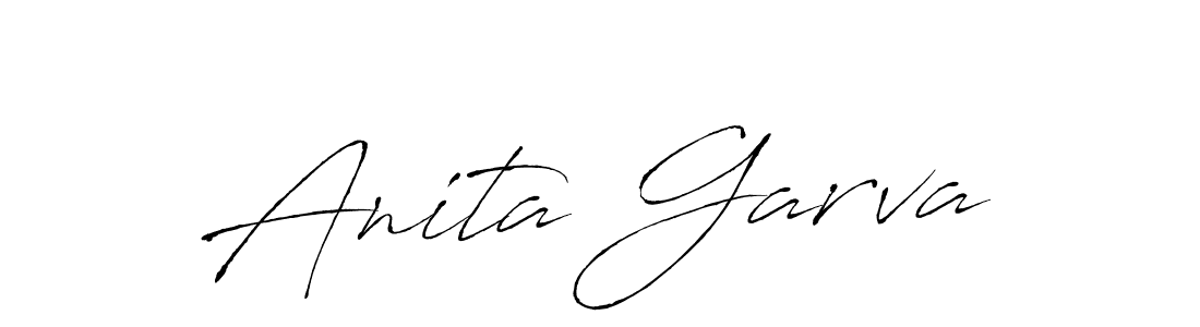 Similarly Antro_Vectra is the best handwritten signature design. Signature creator online .You can use it as an online autograph creator for name Anita Garva. Anita Garva signature style 6 images and pictures png