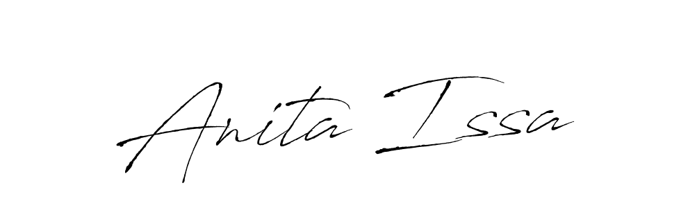 if you are searching for the best signature style for your name Anita Issa. so please give up your signature search. here we have designed multiple signature styles  using Antro_Vectra. Anita Issa signature style 6 images and pictures png