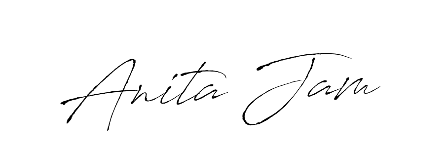 You can use this online signature creator to create a handwritten signature for the name Anita Jam. This is the best online autograph maker. Anita Jam signature style 6 images and pictures png