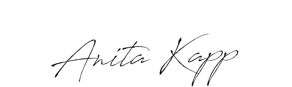 See photos of Anita Kapp official signature by Spectra . Check more albums & portfolios. Read reviews & check more about Antro_Vectra font. Anita Kapp signature style 6 images and pictures png