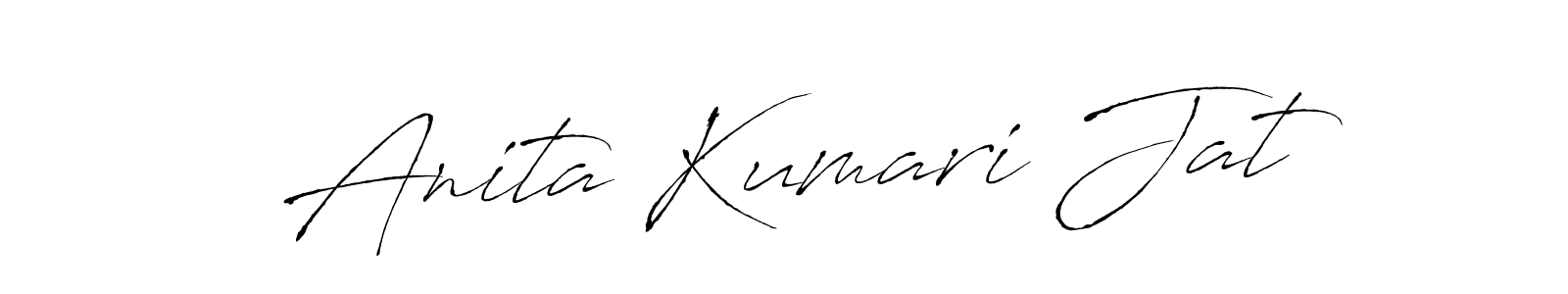 How to make Anita Kumari Jat signature? Antro_Vectra is a professional autograph style. Create handwritten signature for Anita Kumari Jat name. Anita Kumari Jat signature style 6 images and pictures png