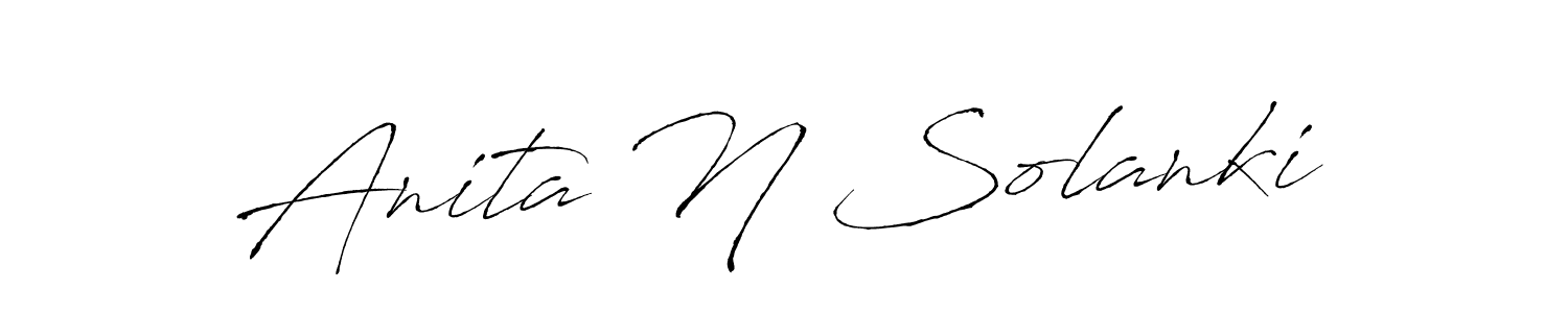 Here are the top 10 professional signature styles for the name Anita N Solanki. These are the best autograph styles you can use for your name. Anita N Solanki signature style 6 images and pictures png