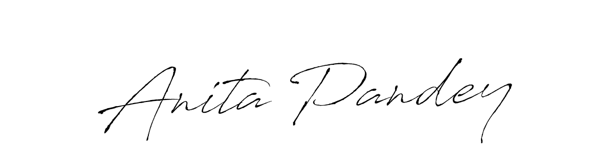 Design your own signature with our free online signature maker. With this signature software, you can create a handwritten (Antro_Vectra) signature for name Anita Pandey. Anita Pandey signature style 6 images and pictures png