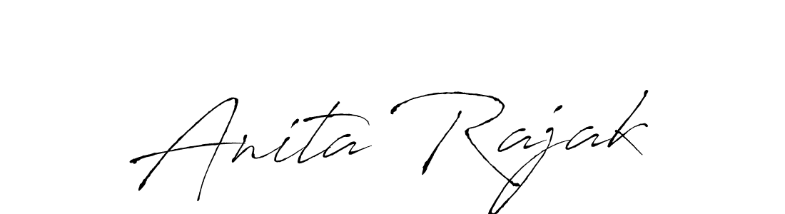 Use a signature maker to create a handwritten signature online. With this signature software, you can design (Antro_Vectra) your own signature for name Anita Rajak. Anita Rajak signature style 6 images and pictures png