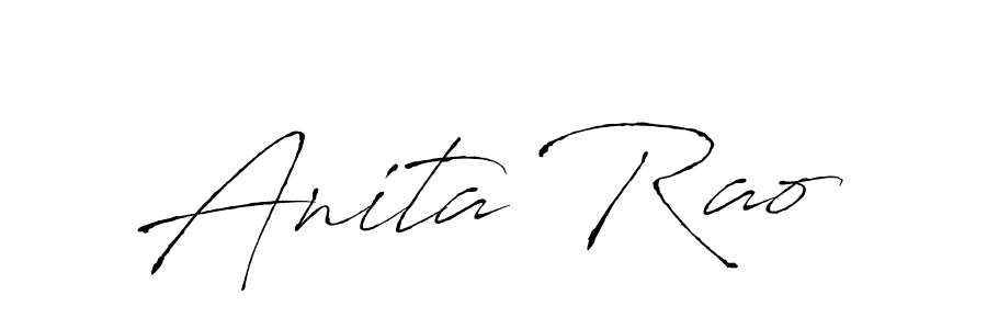 Make a beautiful signature design for name Anita Rao. Use this online signature maker to create a handwritten signature for free. Anita Rao signature style 6 images and pictures png