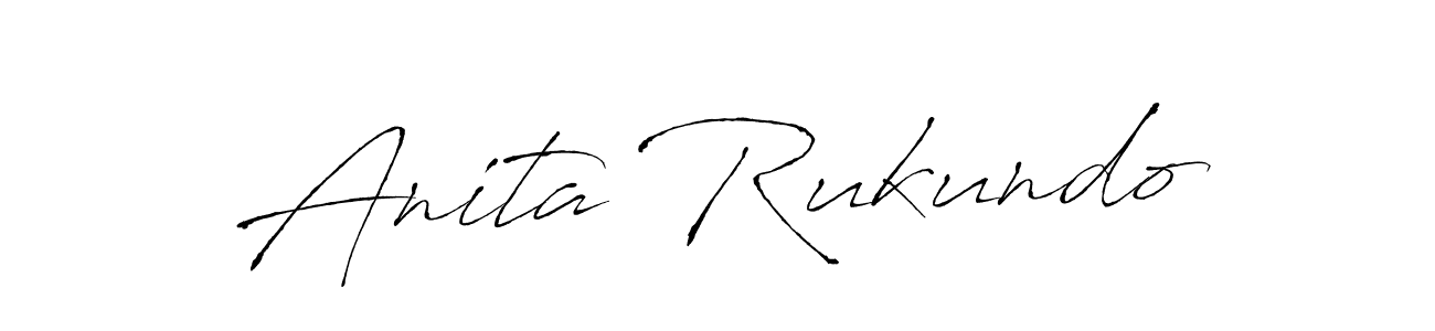 Antro_Vectra is a professional signature style that is perfect for those who want to add a touch of class to their signature. It is also a great choice for those who want to make their signature more unique. Get Anita Rukundo name to fancy signature for free. Anita Rukundo signature style 6 images and pictures png