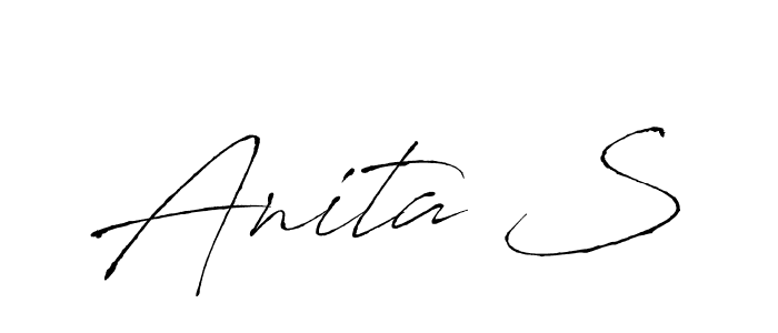 It looks lik you need a new signature style for name Anita S. Design unique handwritten (Antro_Vectra) signature with our free signature maker in just a few clicks. Anita S signature style 6 images and pictures png