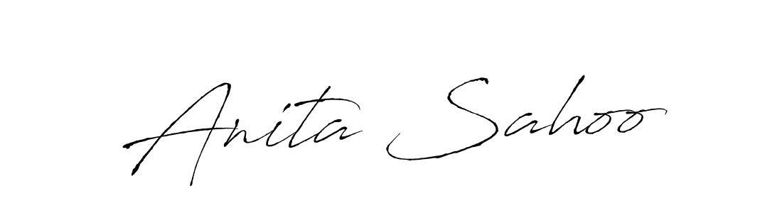 Antro_Vectra is a professional signature style that is perfect for those who want to add a touch of class to their signature. It is also a great choice for those who want to make their signature more unique. Get Anita Sahoo name to fancy signature for free. Anita Sahoo signature style 6 images and pictures png