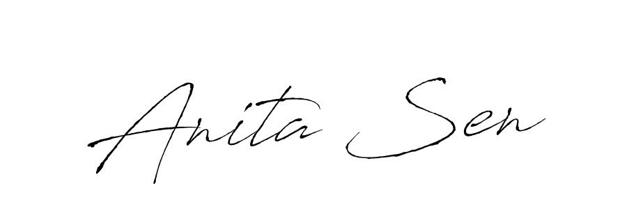 This is the best signature style for the Anita Sen name. Also you like these signature font (Antro_Vectra). Mix name signature. Anita Sen signature style 6 images and pictures png