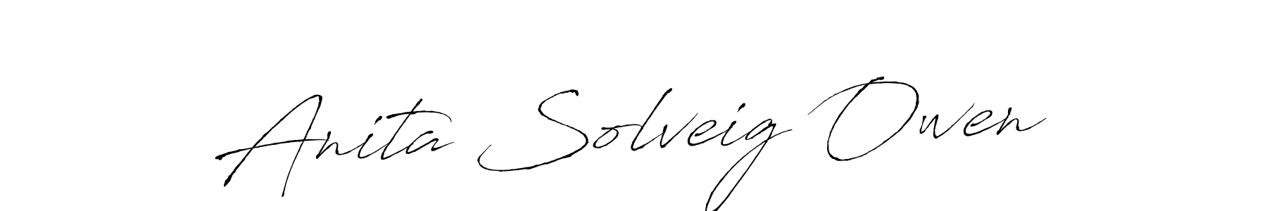 Make a short Anita Solveig Owen signature style. Manage your documents anywhere anytime using Antro_Vectra. Create and add eSignatures, submit forms, share and send files easily. Anita Solveig Owen signature style 6 images and pictures png