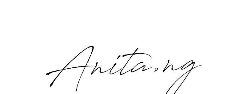 Antro_Vectra is a professional signature style that is perfect for those who want to add a touch of class to their signature. It is also a great choice for those who want to make their signature more unique. Get Anita.ng name to fancy signature for free. Anita.ng signature style 6 images and pictures png