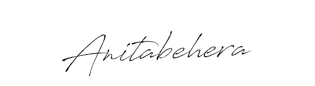 if you are searching for the best signature style for your name Anitabehera. so please give up your signature search. here we have designed multiple signature styles  using Antro_Vectra. Anitabehera signature style 6 images and pictures png