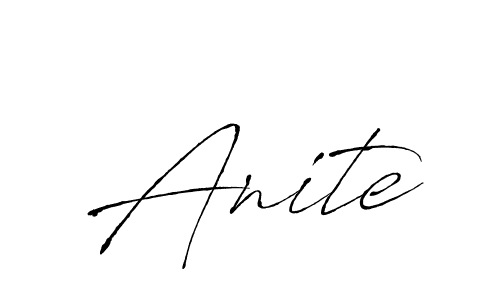 Here are the top 10 professional signature styles for the name Anite. These are the best autograph styles you can use for your name. Anite signature style 6 images and pictures png