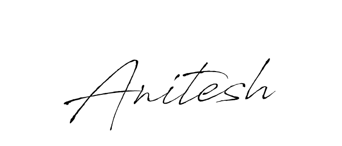 How to make Anitesh signature? Antro_Vectra is a professional autograph style. Create handwritten signature for Anitesh name. Anitesh signature style 6 images and pictures png