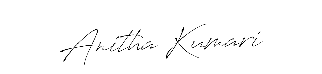 Use a signature maker to create a handwritten signature online. With this signature software, you can design (Antro_Vectra) your own signature for name Anitha Kumari. Anitha Kumari signature style 6 images and pictures png