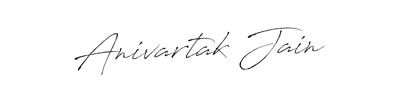 Design your own signature with our free online signature maker. With this signature software, you can create a handwritten (Antro_Vectra) signature for name Anivartak Jain. Anivartak Jain signature style 6 images and pictures png