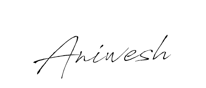 Design your own signature with our free online signature maker. With this signature software, you can create a handwritten (Antro_Vectra) signature for name Aniwesh. Aniwesh signature style 6 images and pictures png