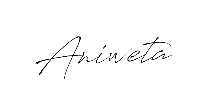 Use a signature maker to create a handwritten signature online. With this signature software, you can design (Antro_Vectra) your own signature for name Aniweta. Aniweta signature style 6 images and pictures png