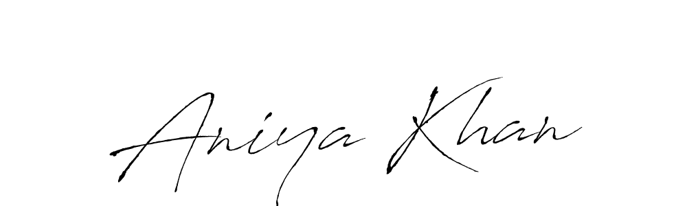 Once you've used our free online signature maker to create your best signature Antro_Vectra style, it's time to enjoy all of the benefits that Aniya Khan name signing documents. Aniya Khan signature style 6 images and pictures png