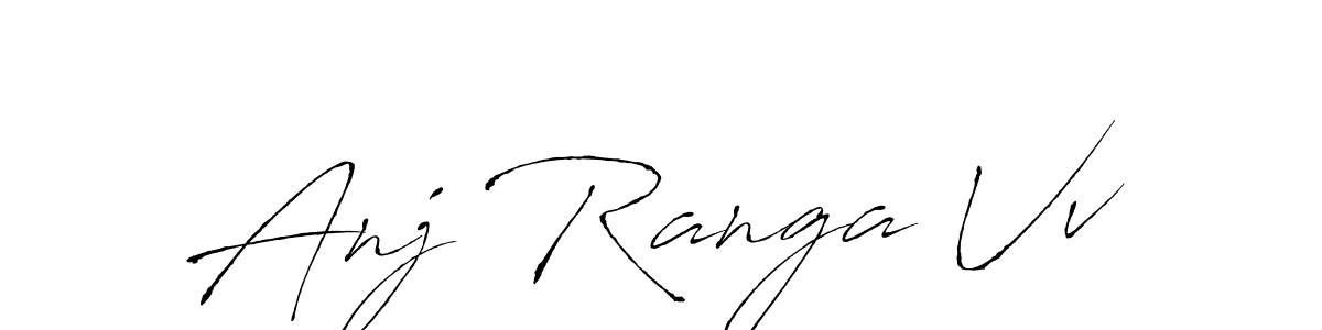 Similarly Antro_Vectra is the best handwritten signature design. Signature creator online .You can use it as an online autograph creator for name Anj Ranga Vv. Anj Ranga Vv signature style 6 images and pictures png