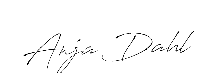 You can use this online signature creator to create a handwritten signature for the name Anja Dahl. This is the best online autograph maker. Anja Dahl signature style 6 images and pictures png