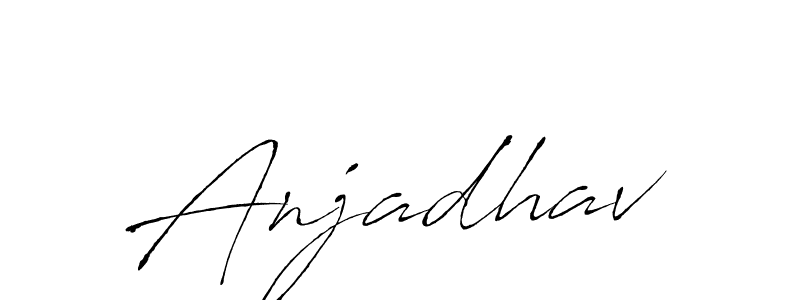 if you are searching for the best signature style for your name Anjadhav. so please give up your signature search. here we have designed multiple signature styles  using Antro_Vectra. Anjadhav signature style 6 images and pictures png