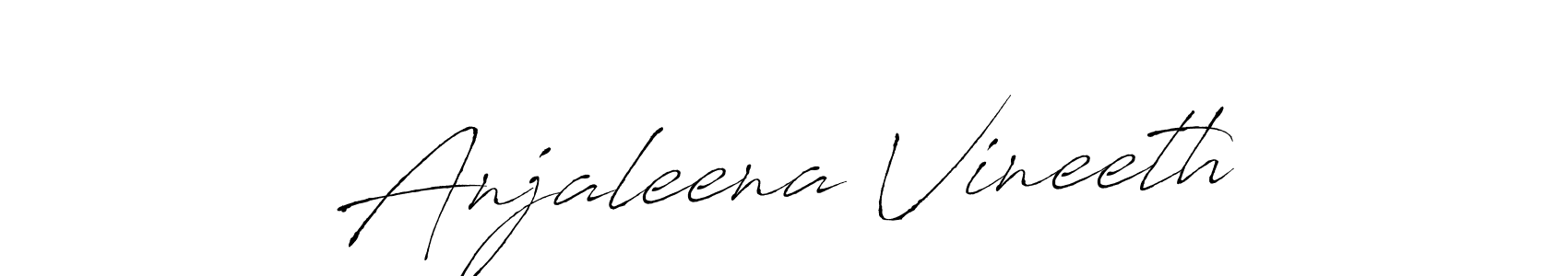 It looks lik you need a new signature style for name Anjaleena Vineeth. Design unique handwritten (Antro_Vectra) signature with our free signature maker in just a few clicks. Anjaleena Vineeth signature style 6 images and pictures png