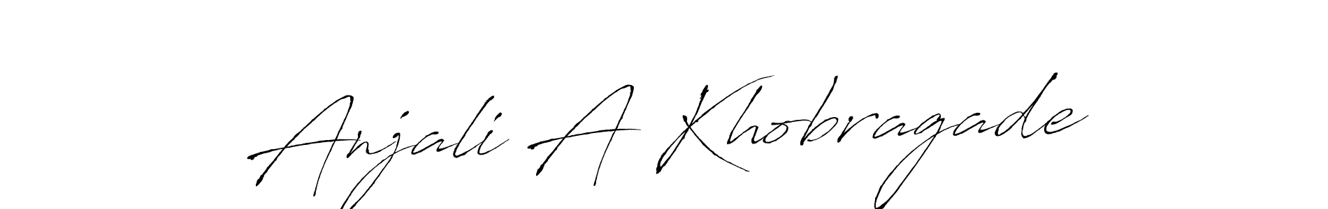 It looks lik you need a new signature style for name Anjali A Khobragade. Design unique handwritten (Antro_Vectra) signature with our free signature maker in just a few clicks. Anjali A Khobragade signature style 6 images and pictures png