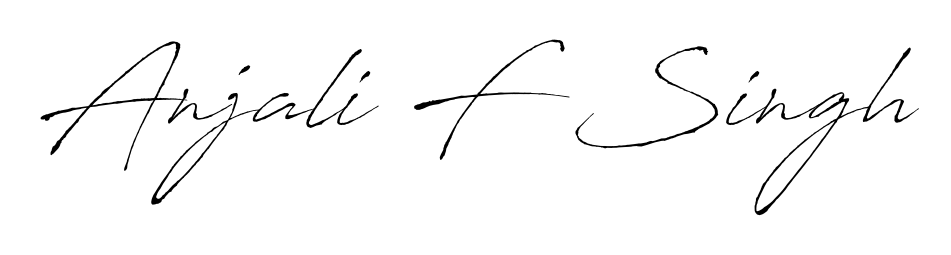 How to Draw Anjali F Singh signature style? Antro_Vectra is a latest design signature styles for name Anjali F Singh. Anjali F Singh signature style 6 images and pictures png